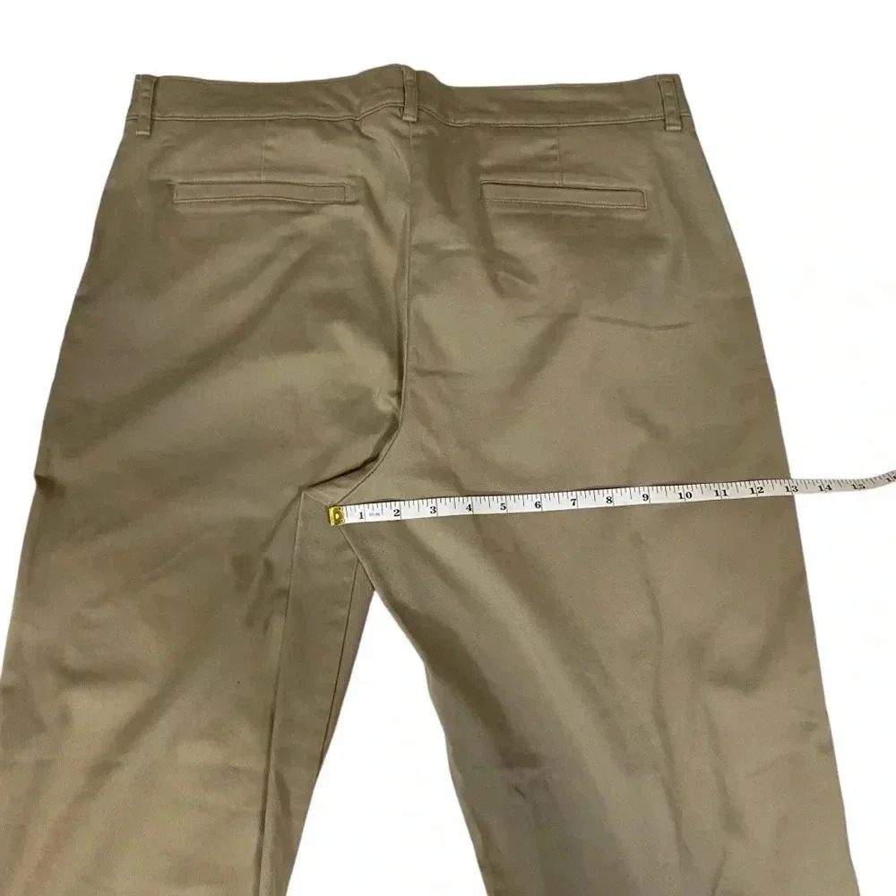 VGT DENNIS Khaki Men's Uniform Pants Front & Back Pockets Size J15 - Picture 12 of 15